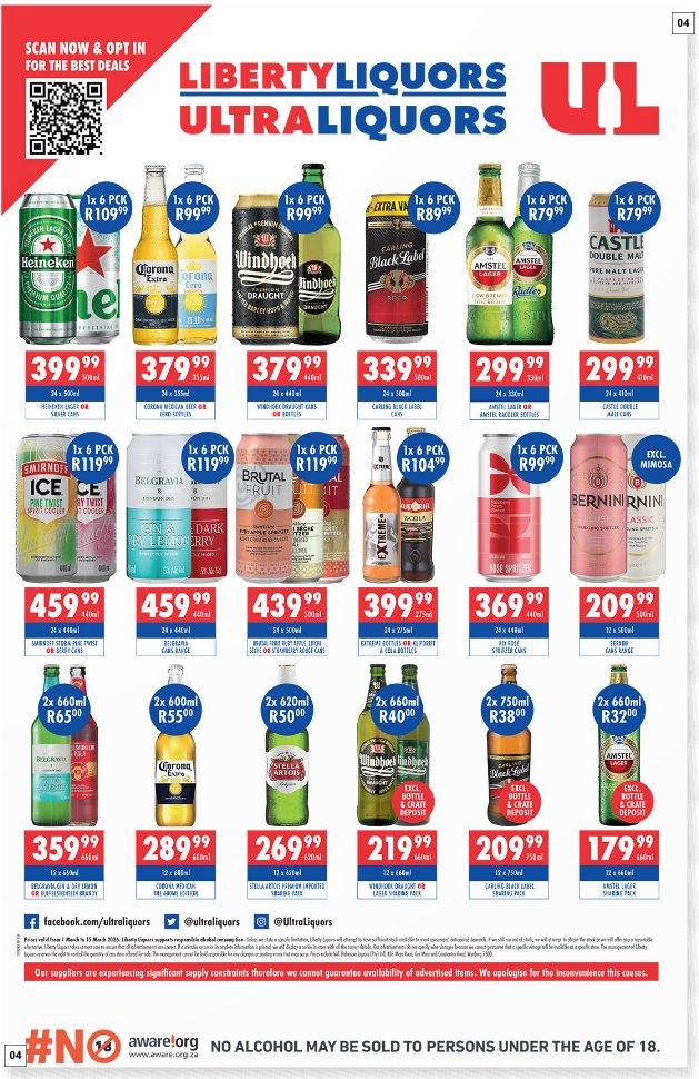 Liberty Liquors Specials 01 Mar - 15 Mar - Page 4