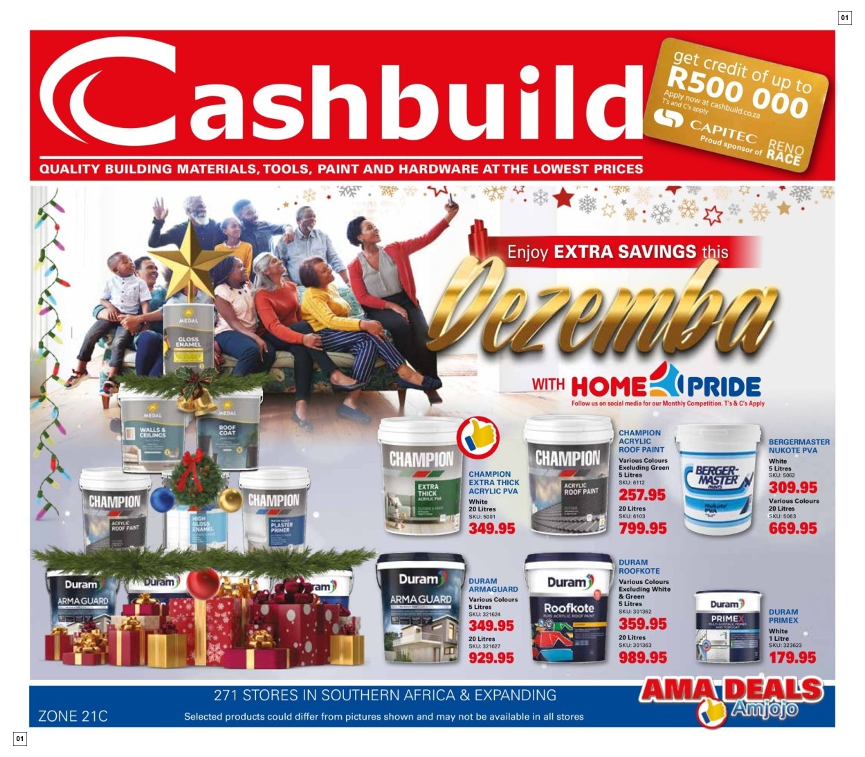 Cashbuild Specials 19 Nov - 19 Jan