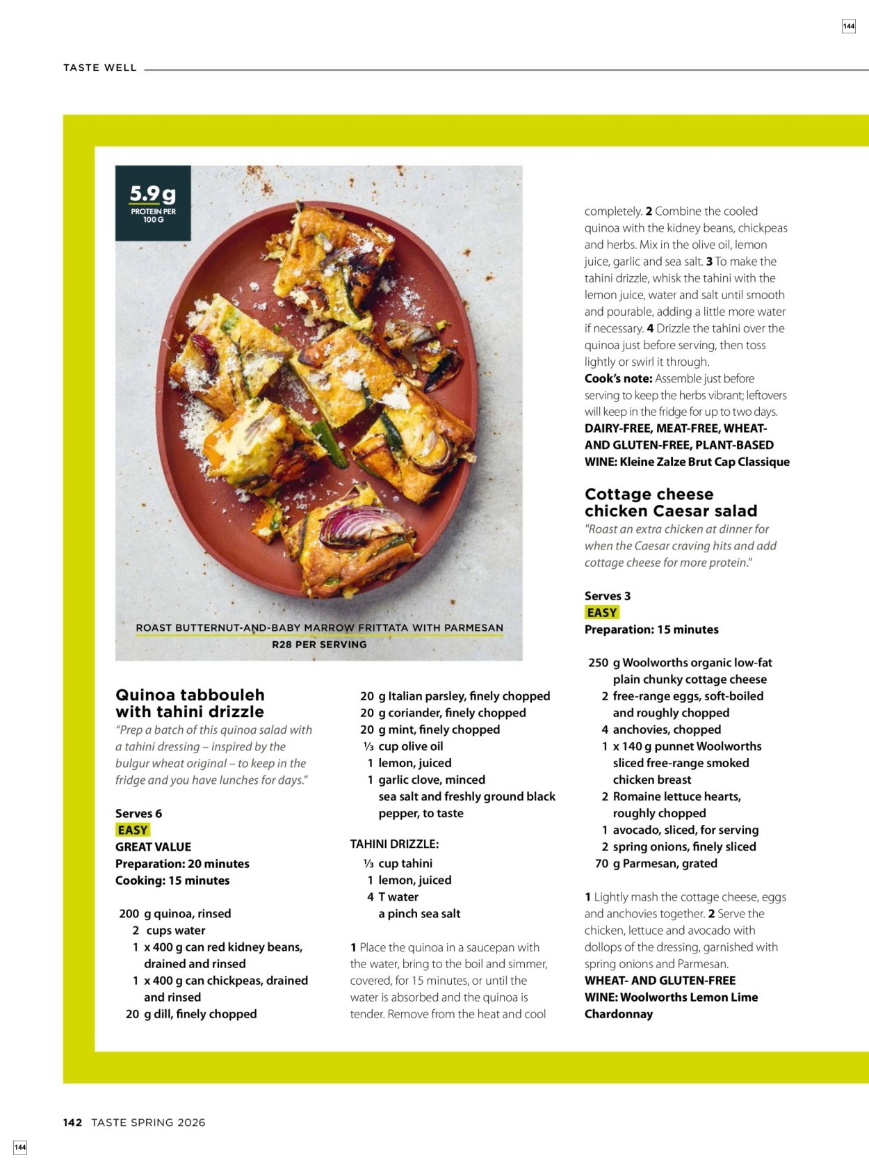 Woolworths Taste - Page 144