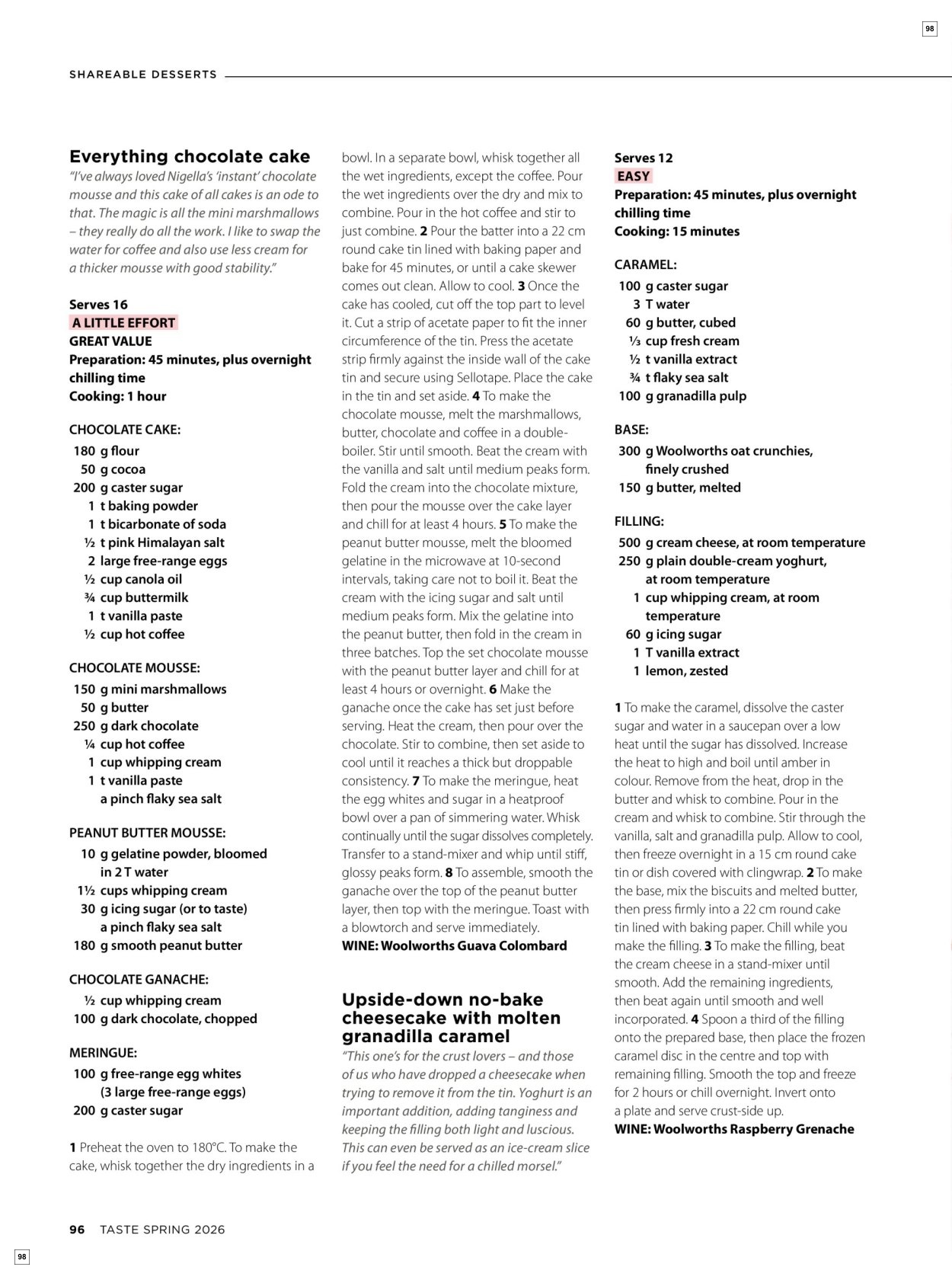 Woolworths Taste - Page 98