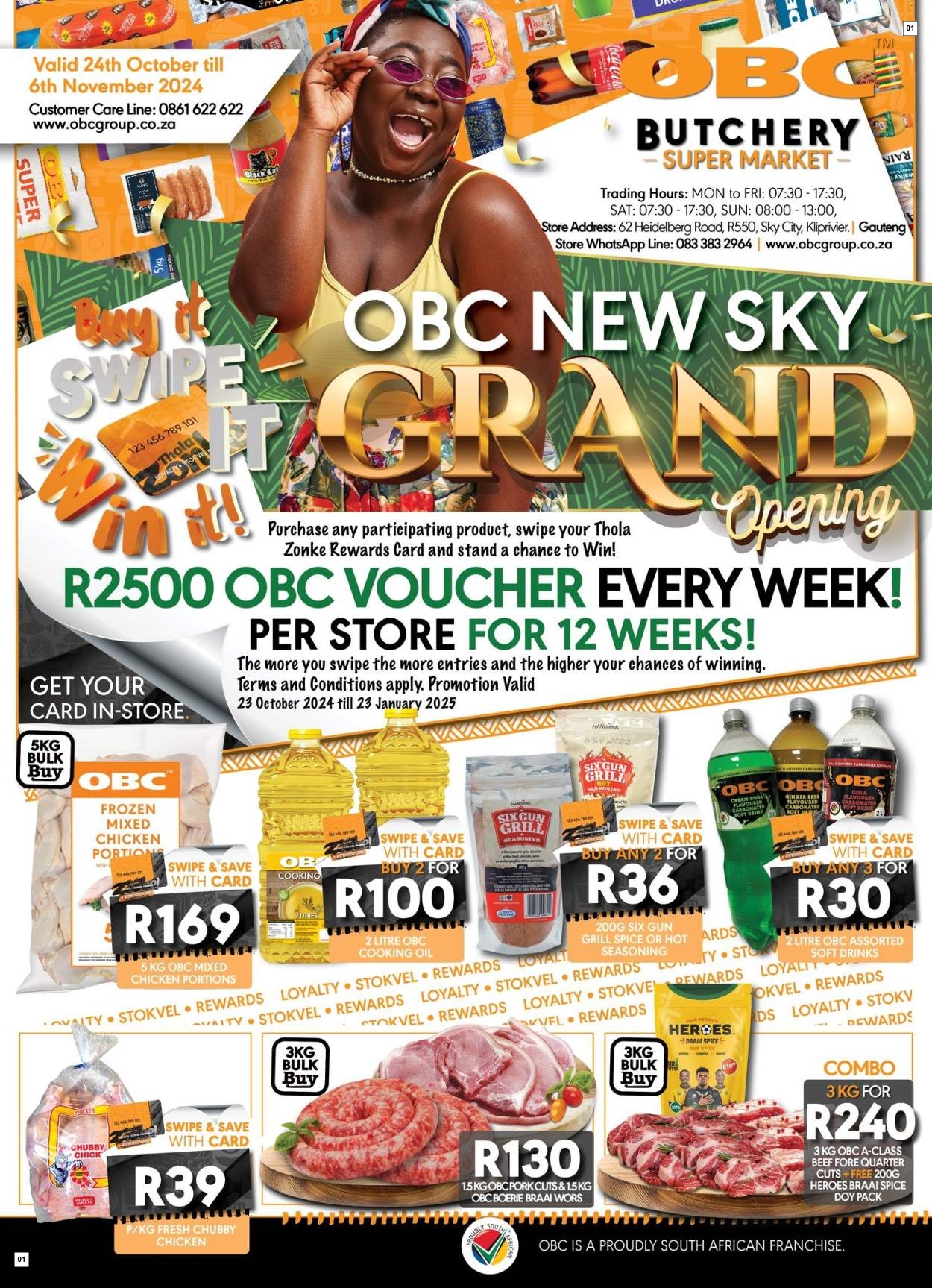 OBC Specials 24 Oct - 06 Nov