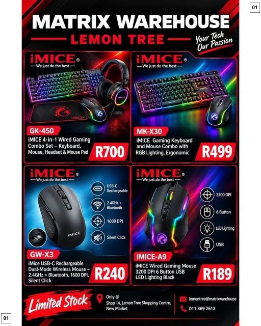 Matrix Warehouse Latest Catalogue