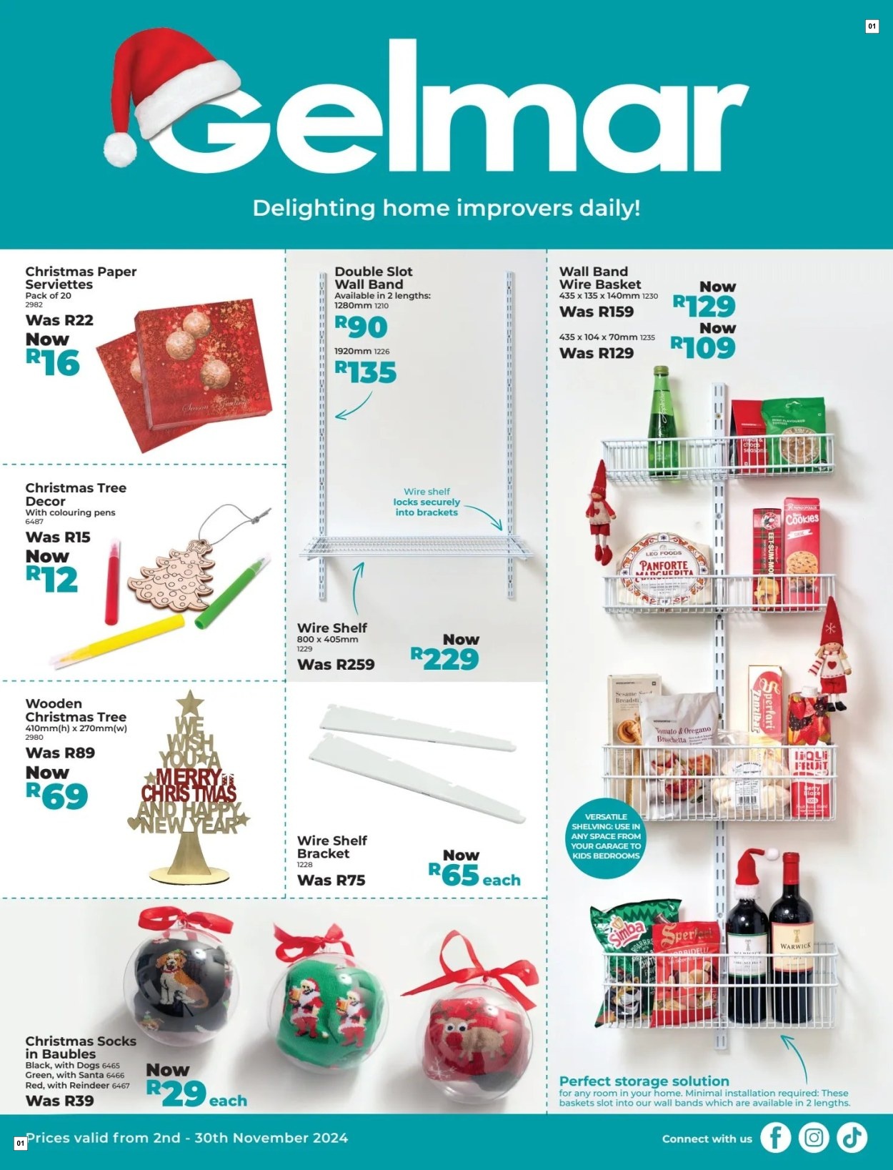 Gelmar Specials 02 Nov - 30 Nov