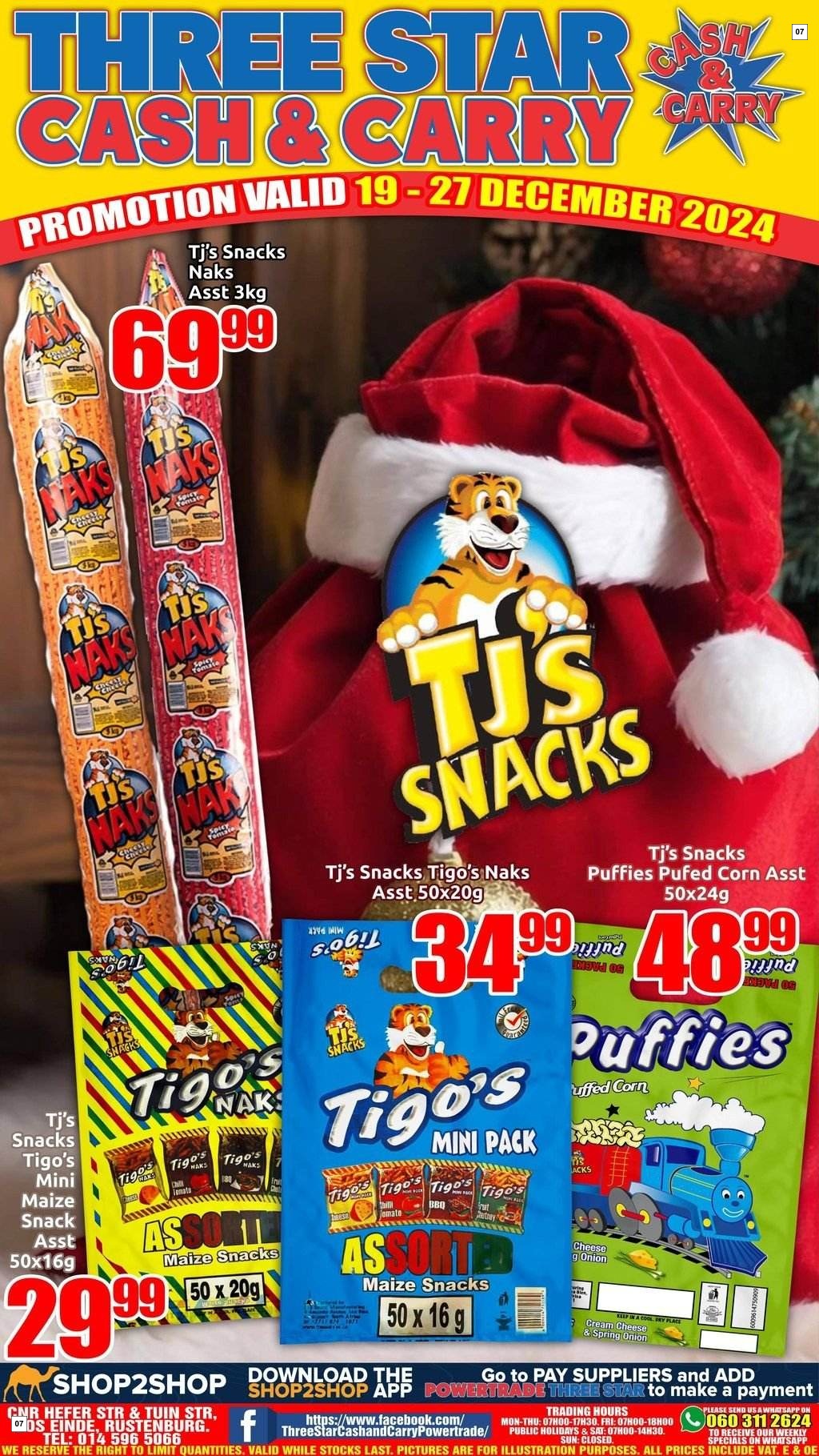 Three Star Cash And Carry Specials 19 Dec - 27 Dec - Page 7