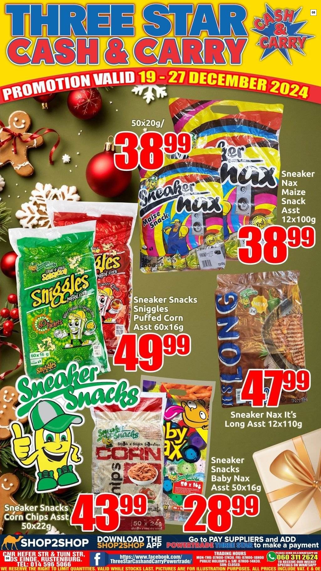 Three Star Cash And Carry Specials 19 Dec - 27 Dec - Page 8