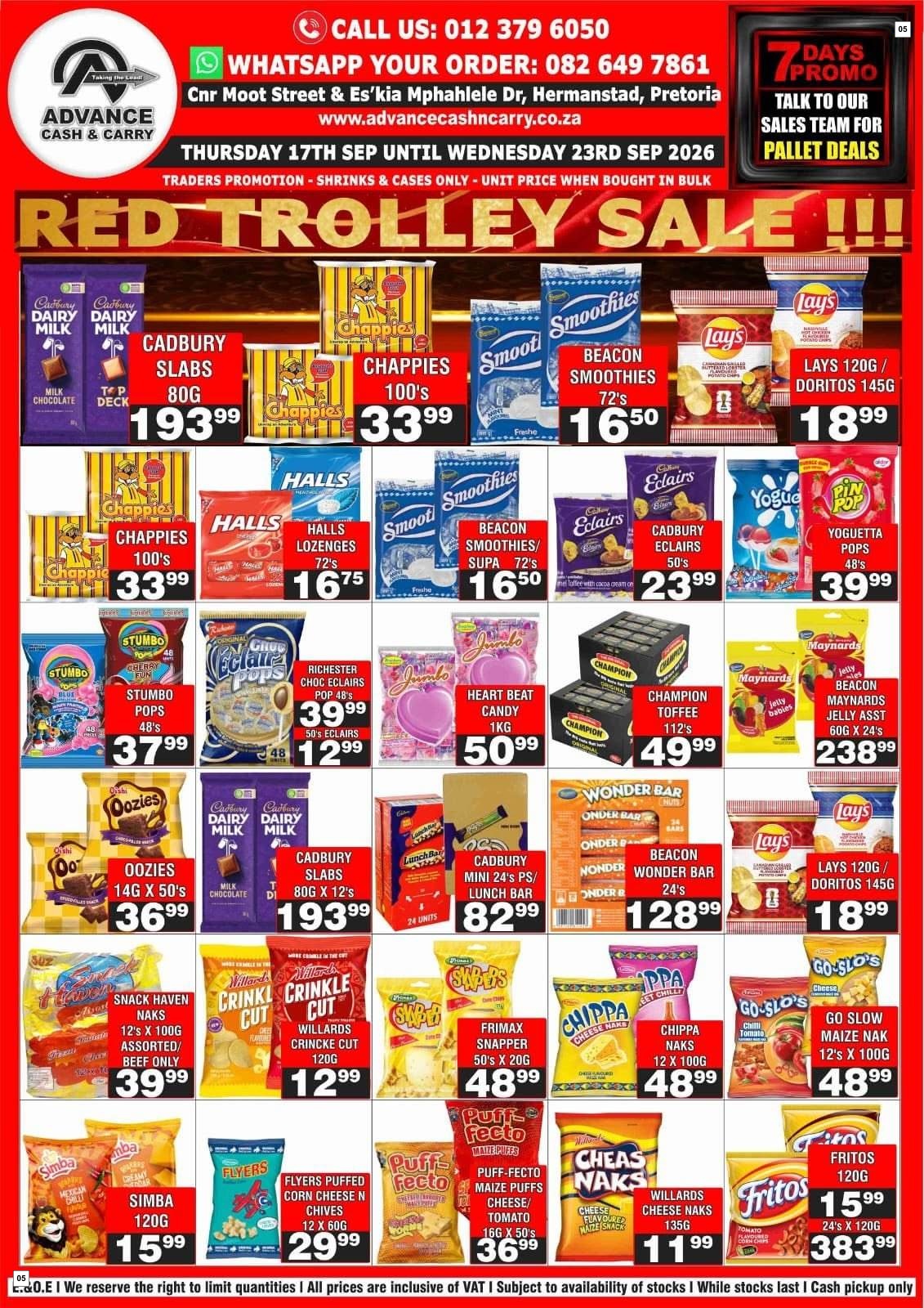 Advance Cash & Carry Catalogue - Red Trolley Sale !!! - Page 5