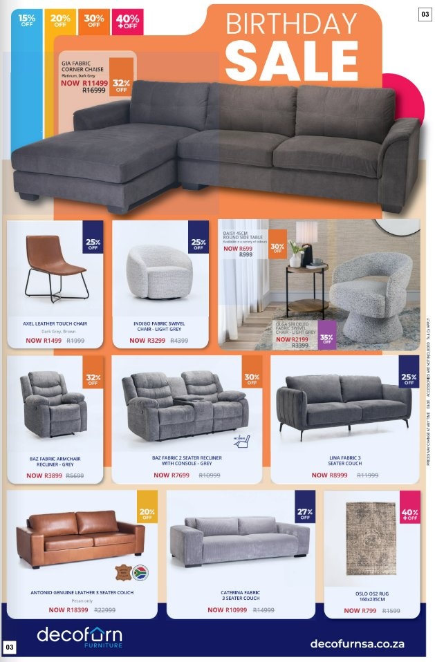 Decofurn Furniture Specials 22 Jun - 09 Aug - Page 3