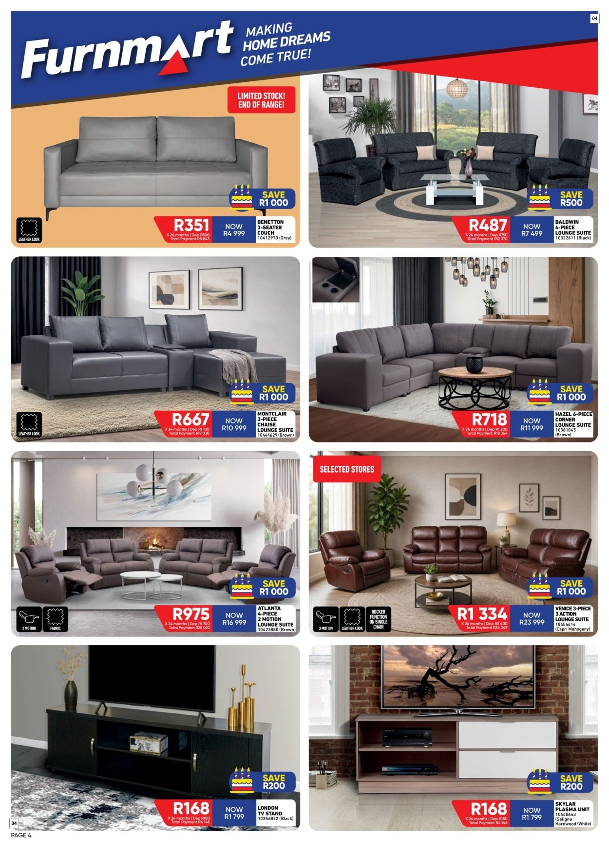 Furnmart Specials 15 Jun - 12 Jul - Page 4
