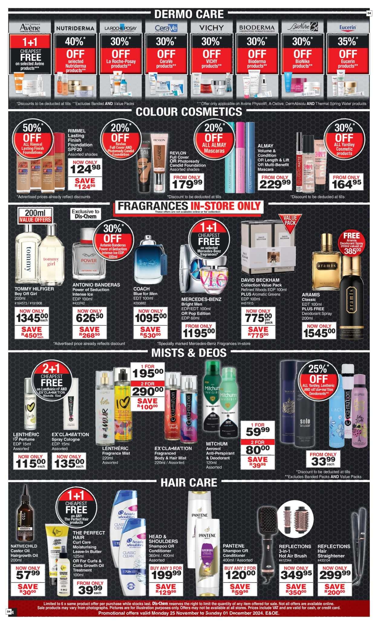 Dis-Chem Specials 25 Nov - 01 Dec - Page 4