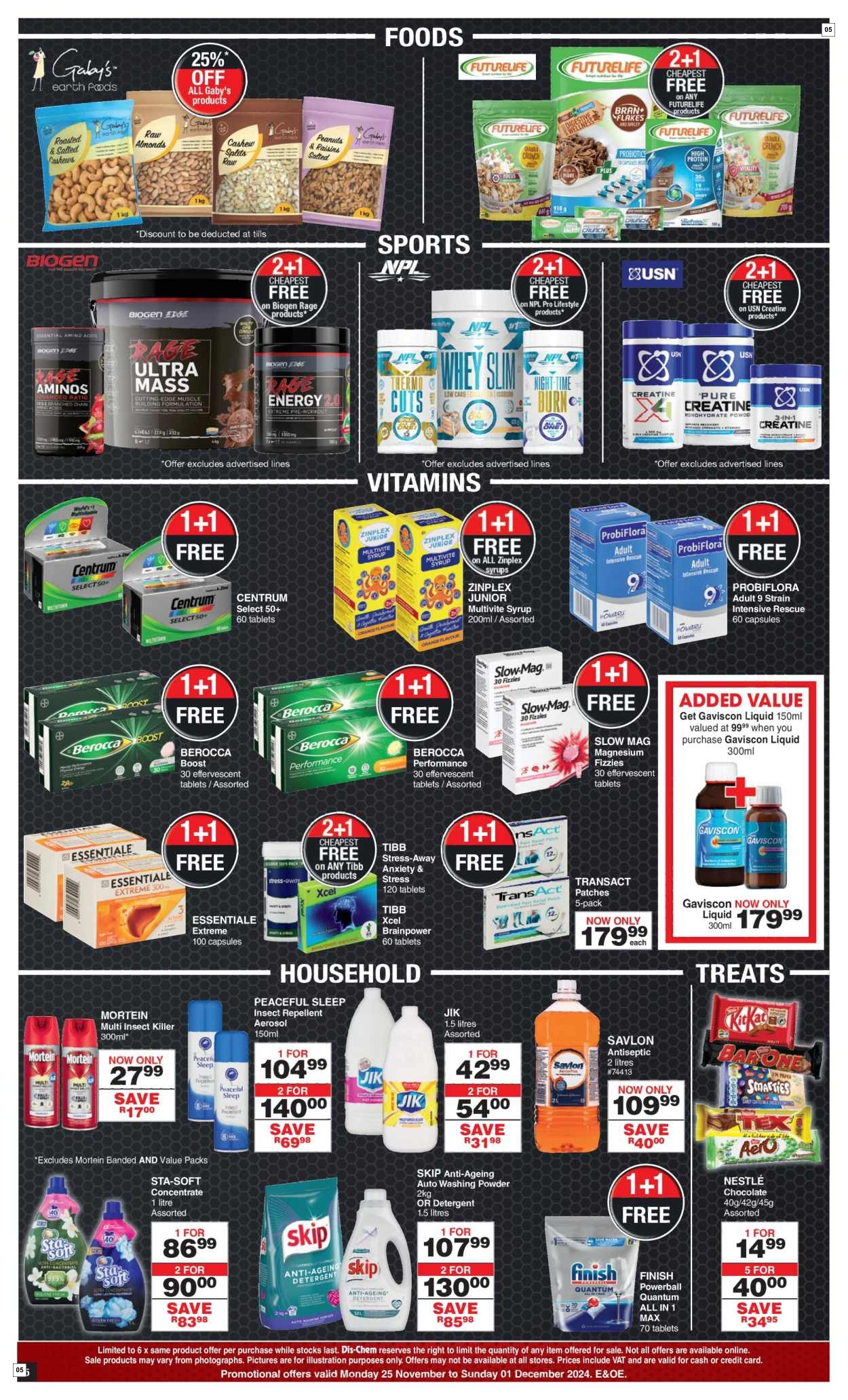 Dis-Chem Specials 25 Nov - 01 Dec - Page 5