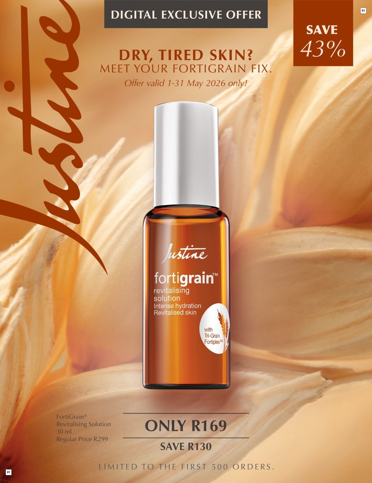 Justine Fortigrain Exclusive Offer