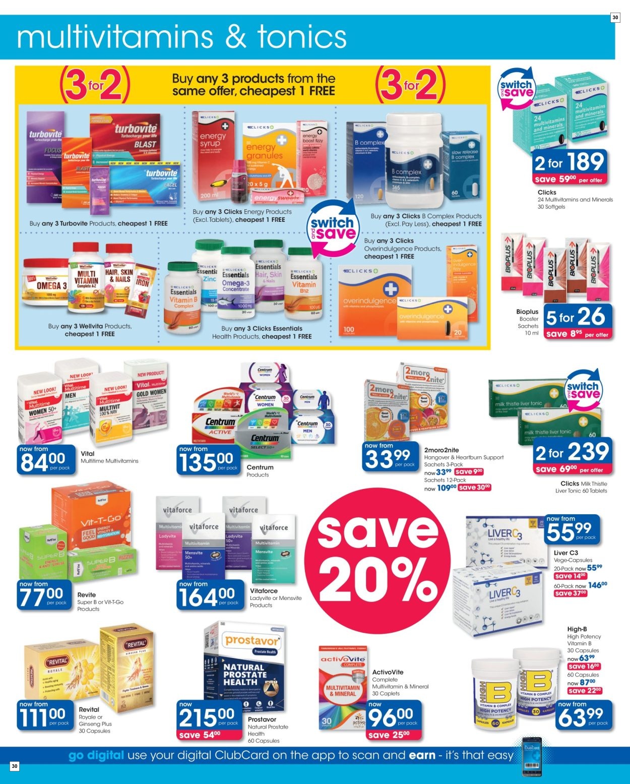 Clicks Specials 12 Dec - 26 Dec - Page 30