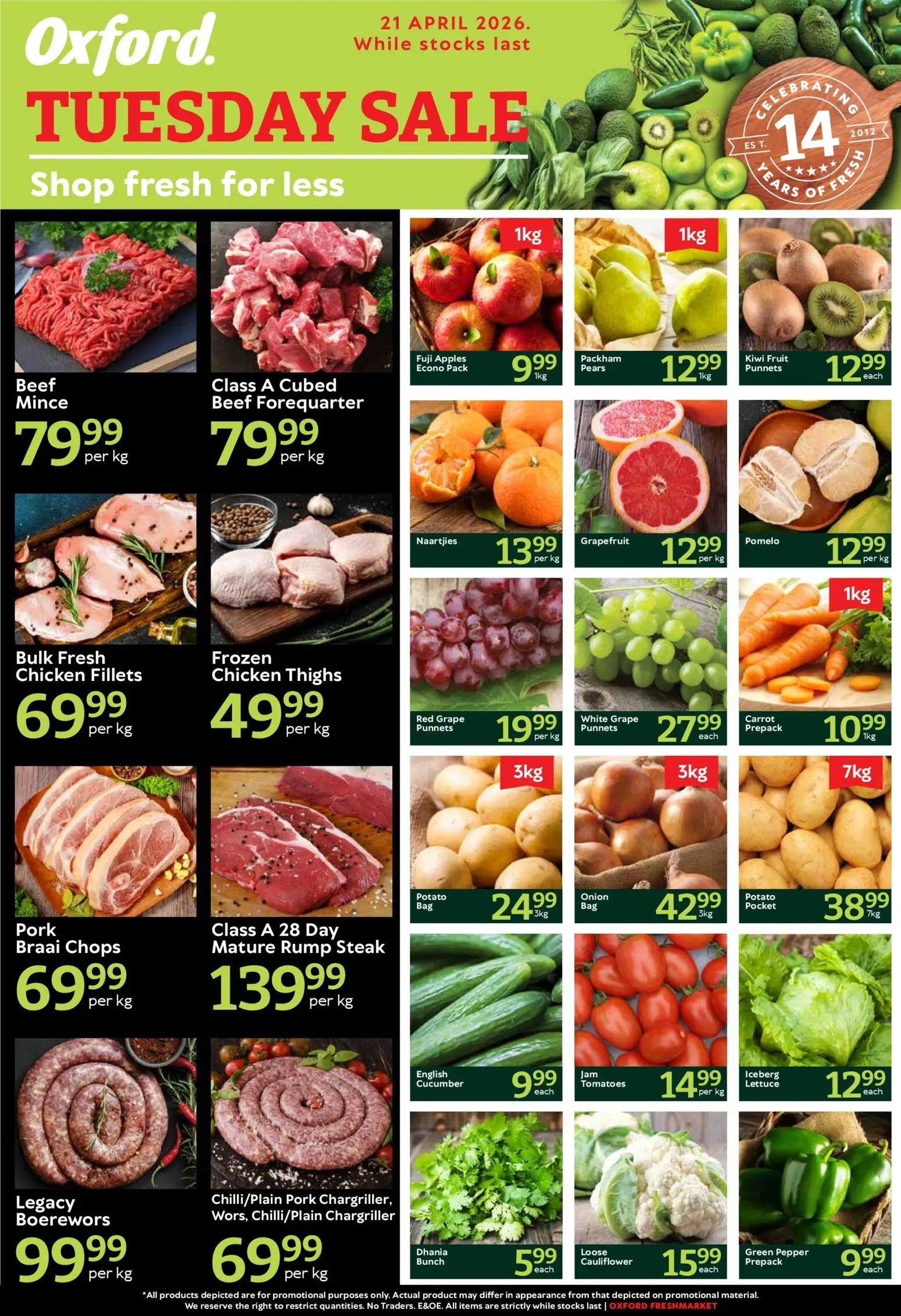 oxford freshmarket tuesday sale from tuesday 21 04 2026