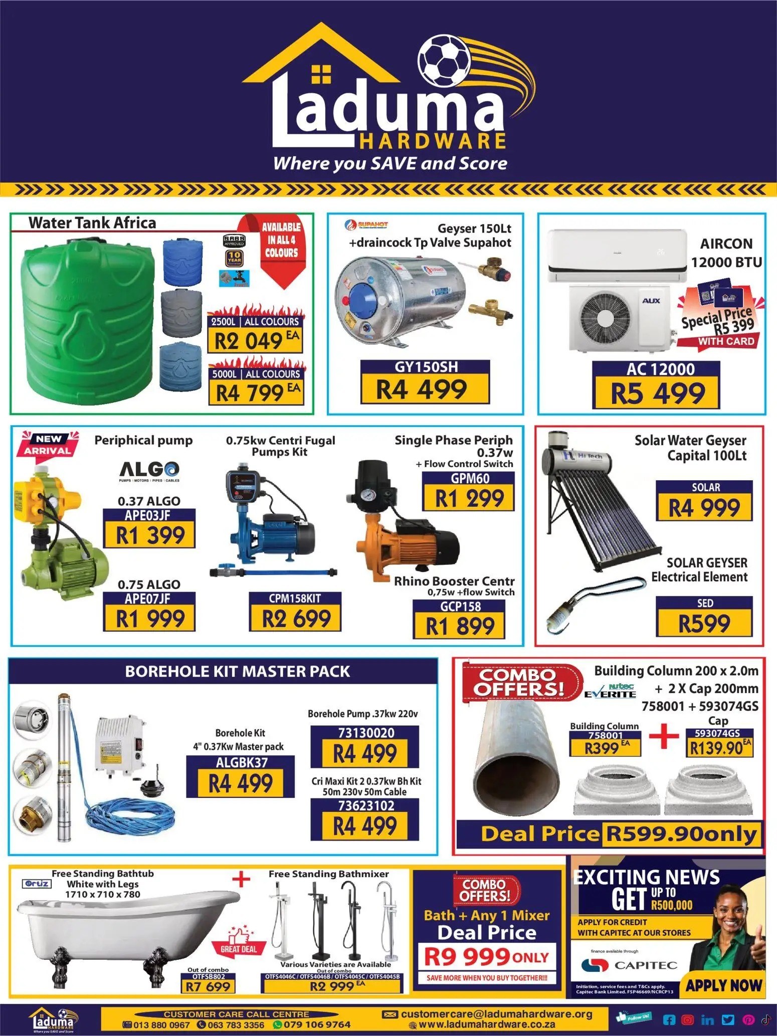 Laduma Hardware Phola Park Specials