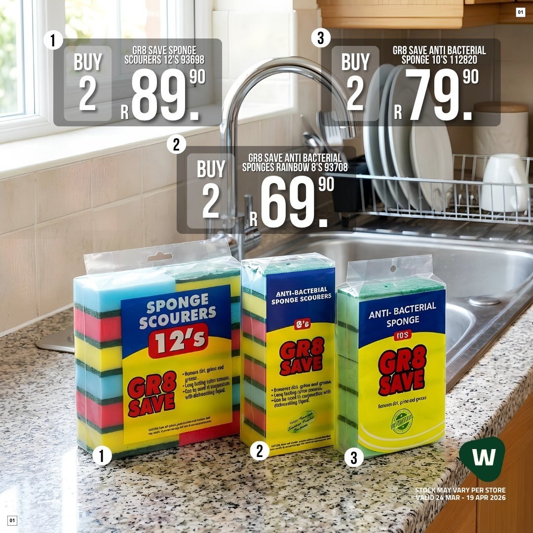 West Pack Lifestyle Specials 24 Mar - 19 Apr