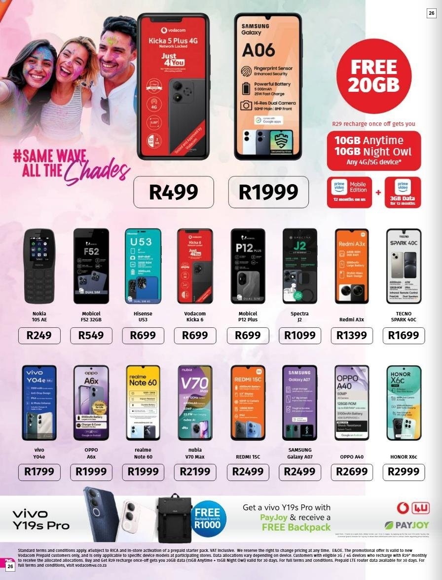 Vodacom Specials 06 Mar - 01 Apr - Page 26