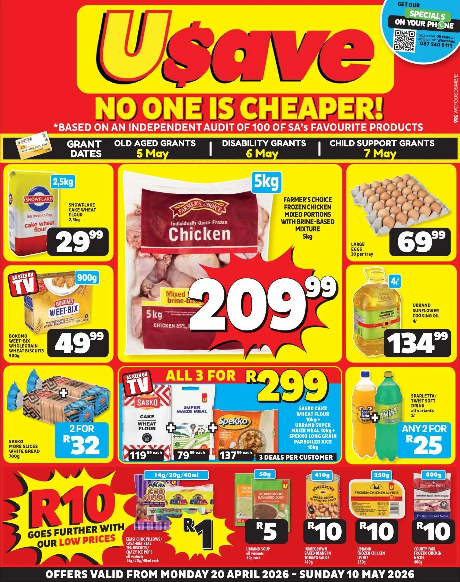 Usave Western Cape Specials