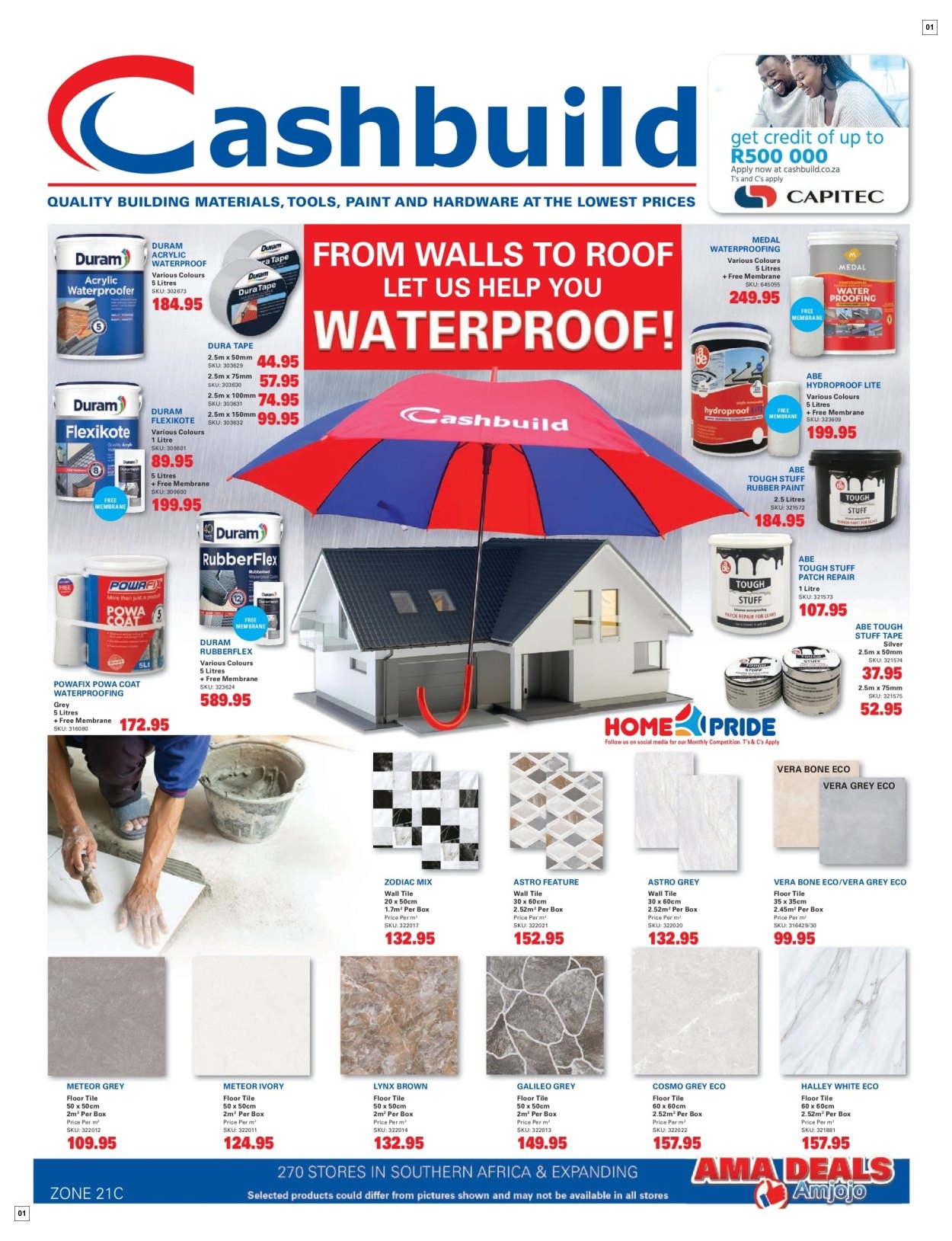 Cashbuild Specials 23 Sept - 20 Oct