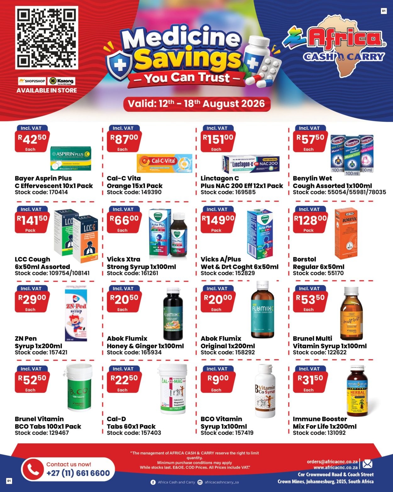 Africa Cash & Carry Catalogue - Wednesday Promo