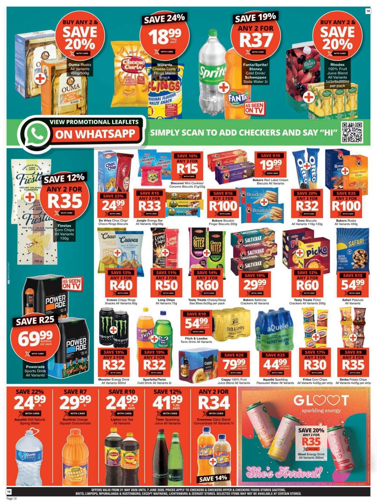 Checkers Outdoor Pool Promotion - Page 10
