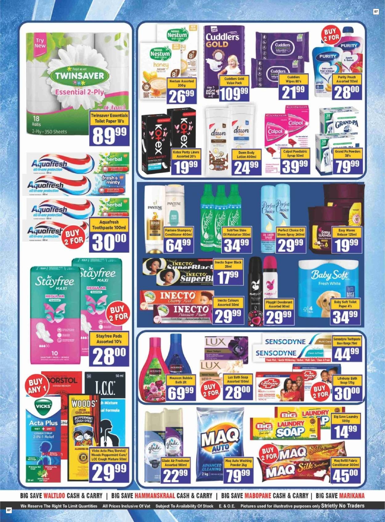 Big Save Frozen Deals - Page 7