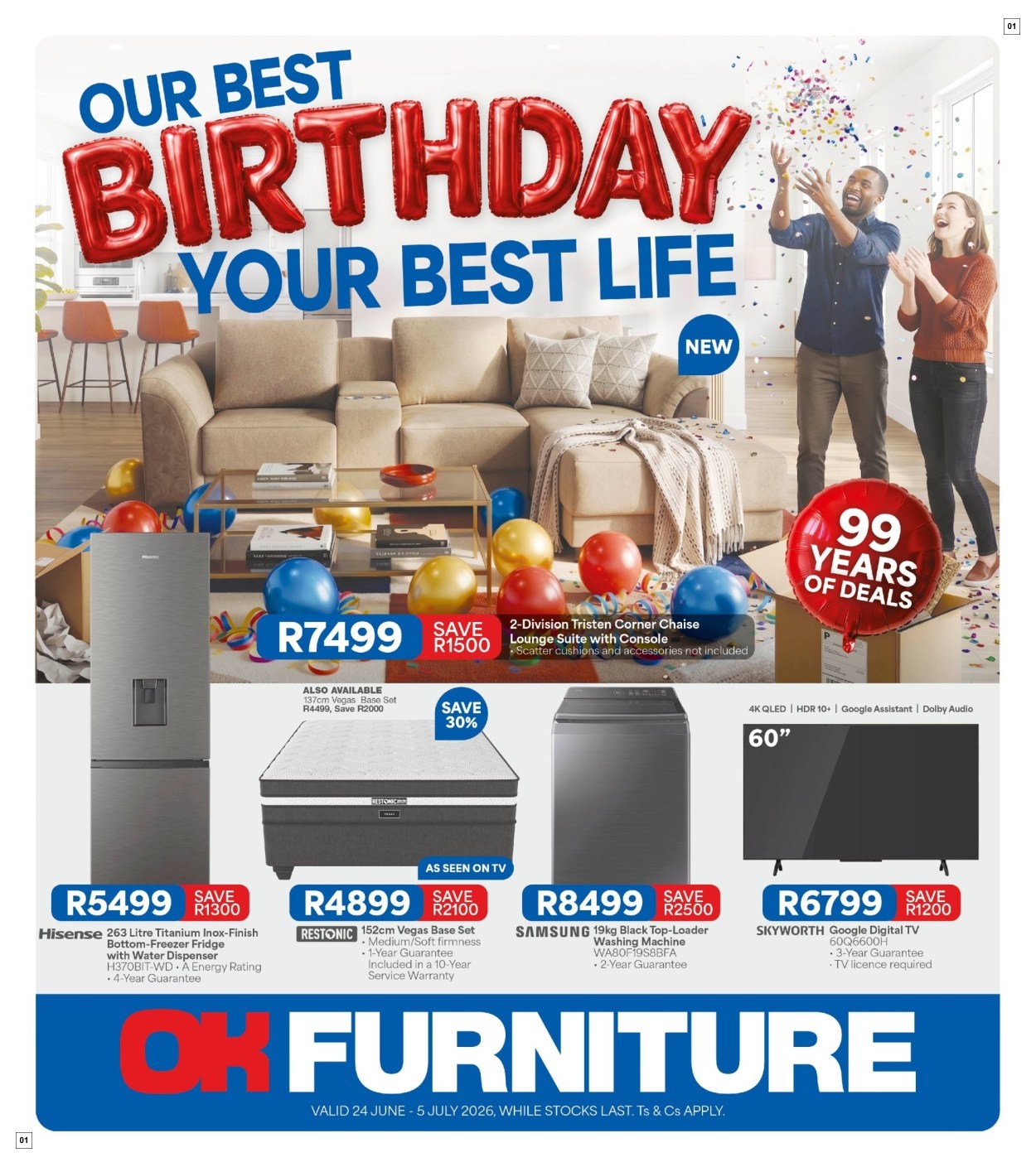 OK Furniture Specials 24 Jun - 05 Jul