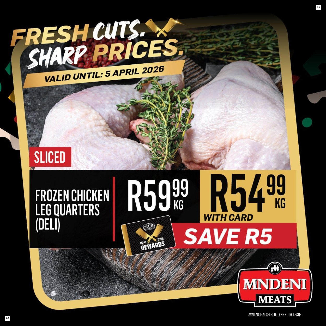 Bluff Meat Supply Specials - - No Longer Valid - Page 3