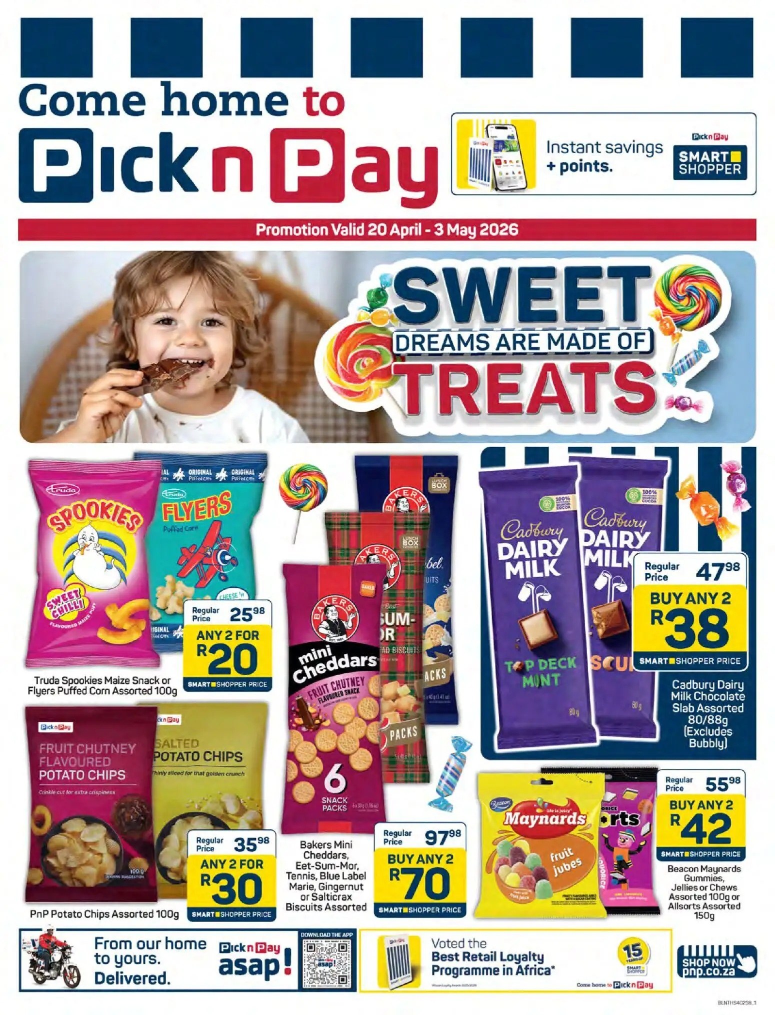 Pick N Pay Sweets Treats Specials