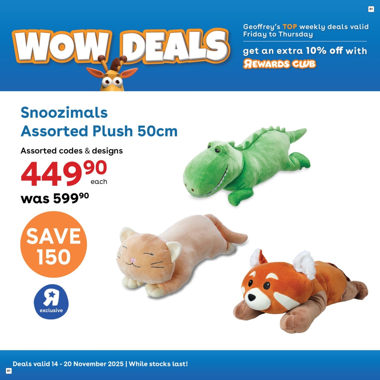 Toys R Us Specials 14 Nov - 20 Nov