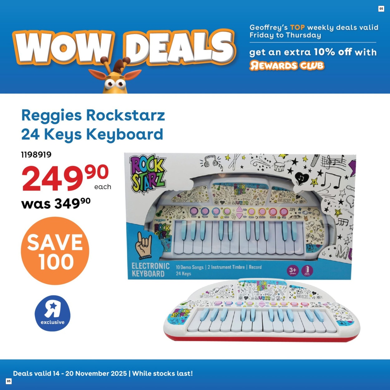 Toys R Us Specials 14 Nov - 20 Nov - Page 5