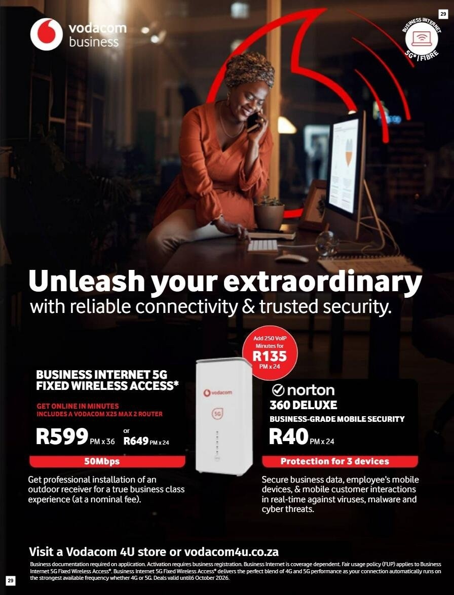 Vodacom Specials 08 Sept - 06 Oct - Page 29