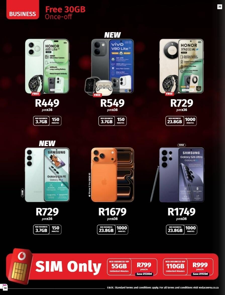 Vodacom Specials 08 Sept - 06 Oct - Page 30