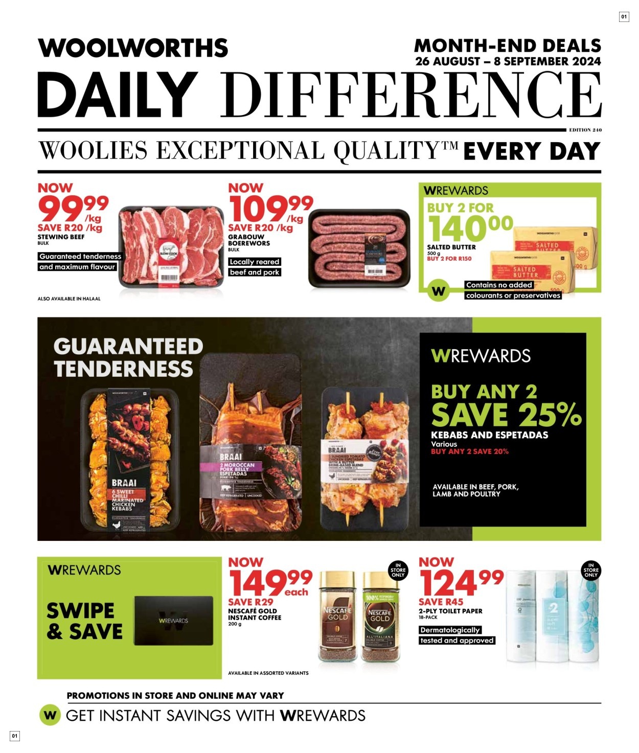 Woolworths Daily Difference