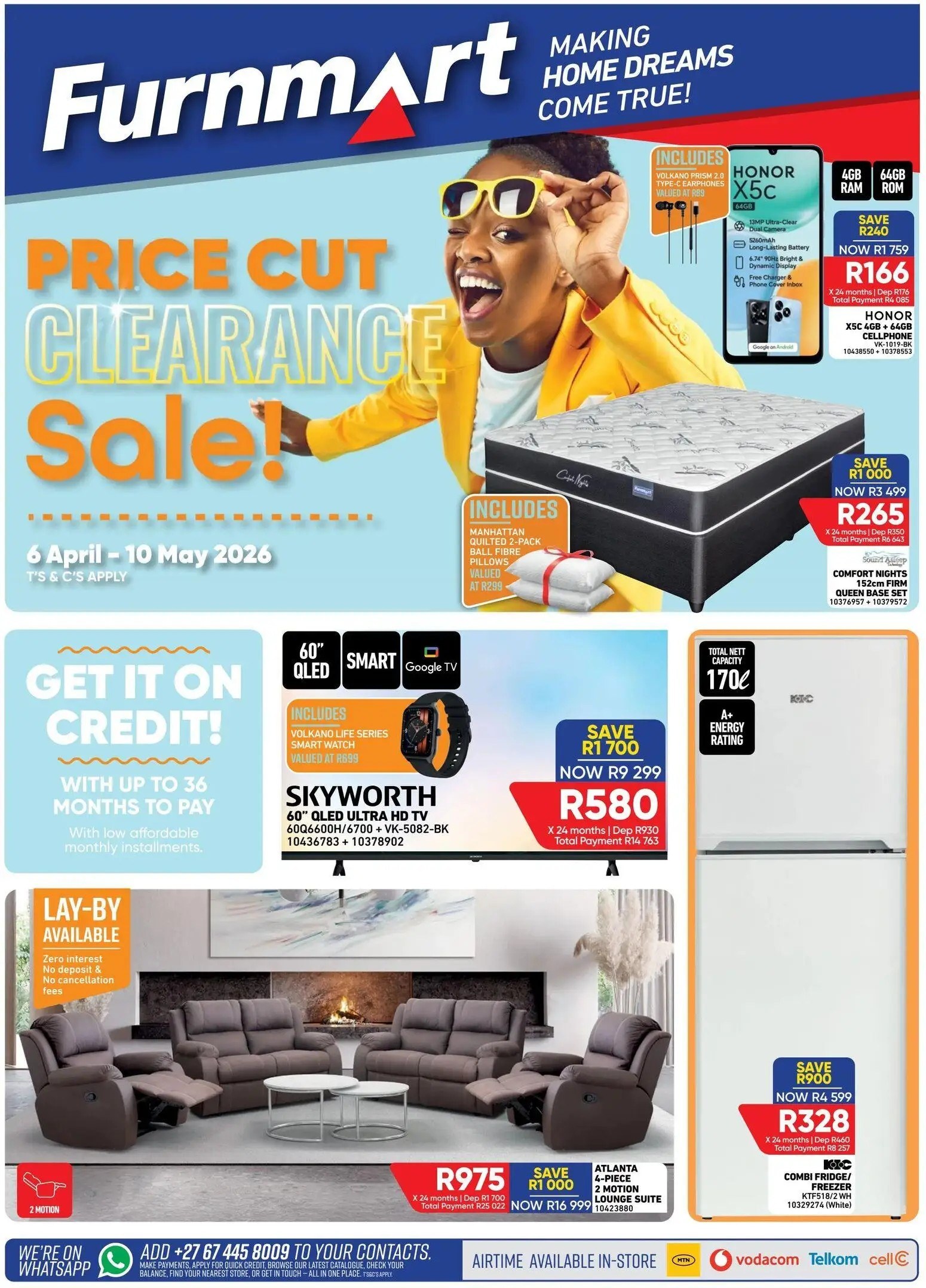 Furnmart Specials 06 Apr - 10 May
