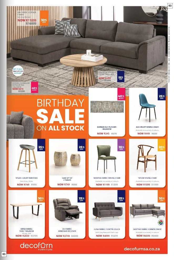 Decofurn Furniture Specials 23 Jun - 10 Aug - Page 3