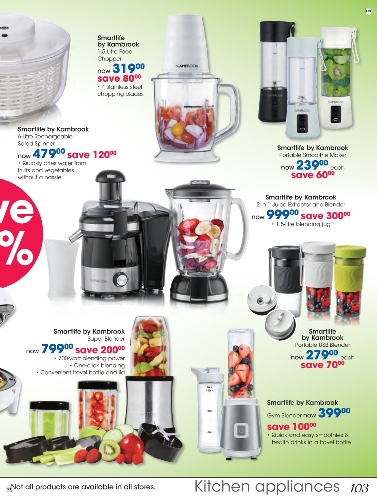Clicks Specials 29 Oct - 24 Dec - Page 103