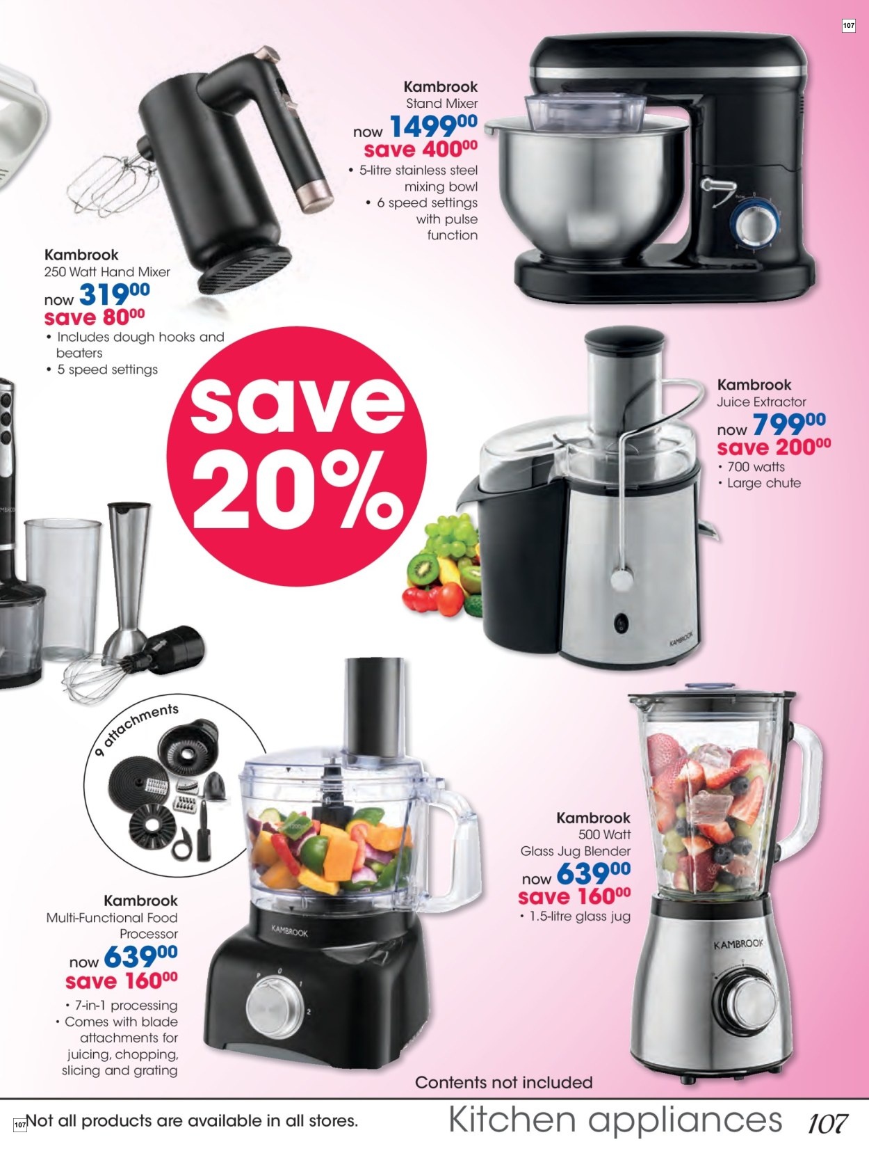 Clicks Specials 29 Oct - 24 Dec - Page 107