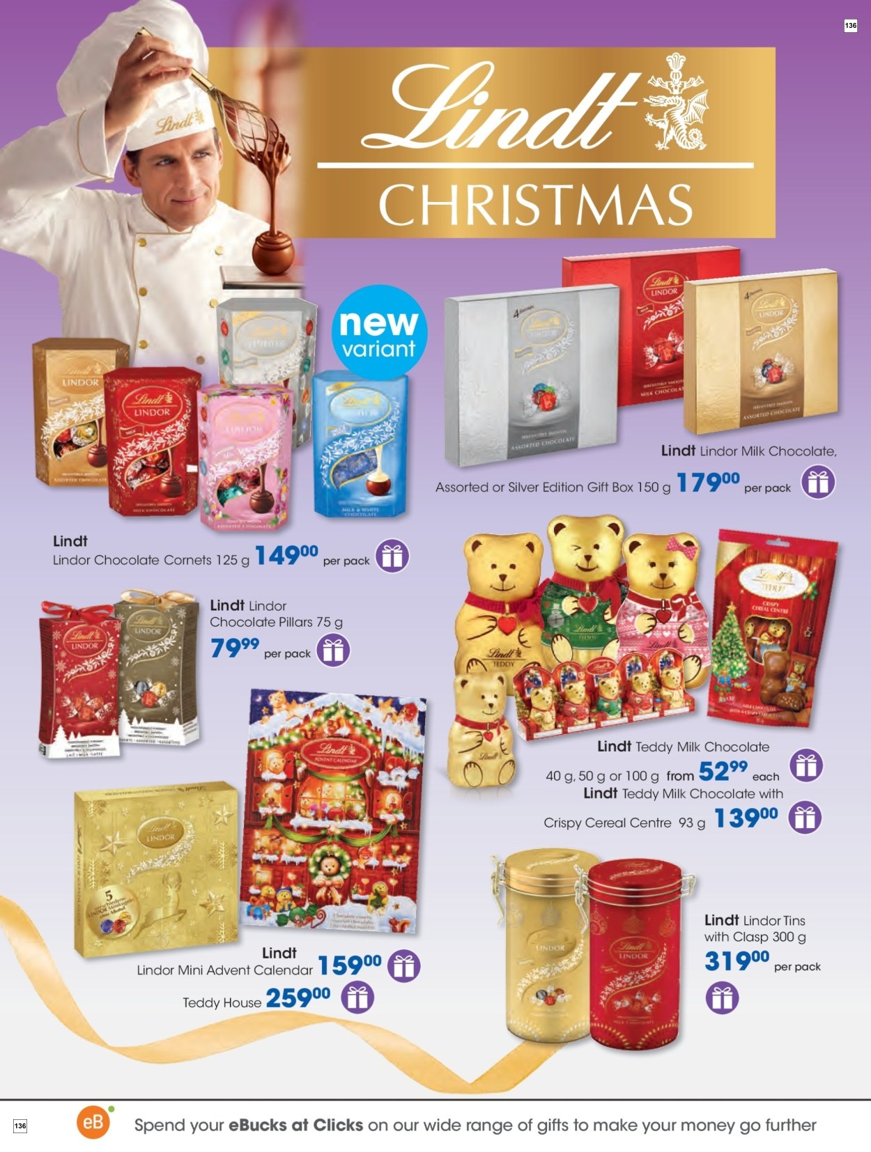 Clicks Specials 29 Oct - 24 Dec - Page 136
