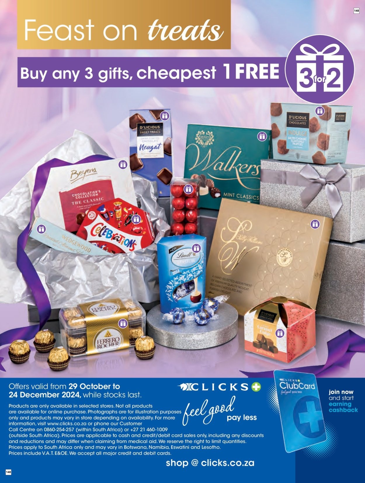 Clicks Specials 29 Oct - 24 Dec - Page 148