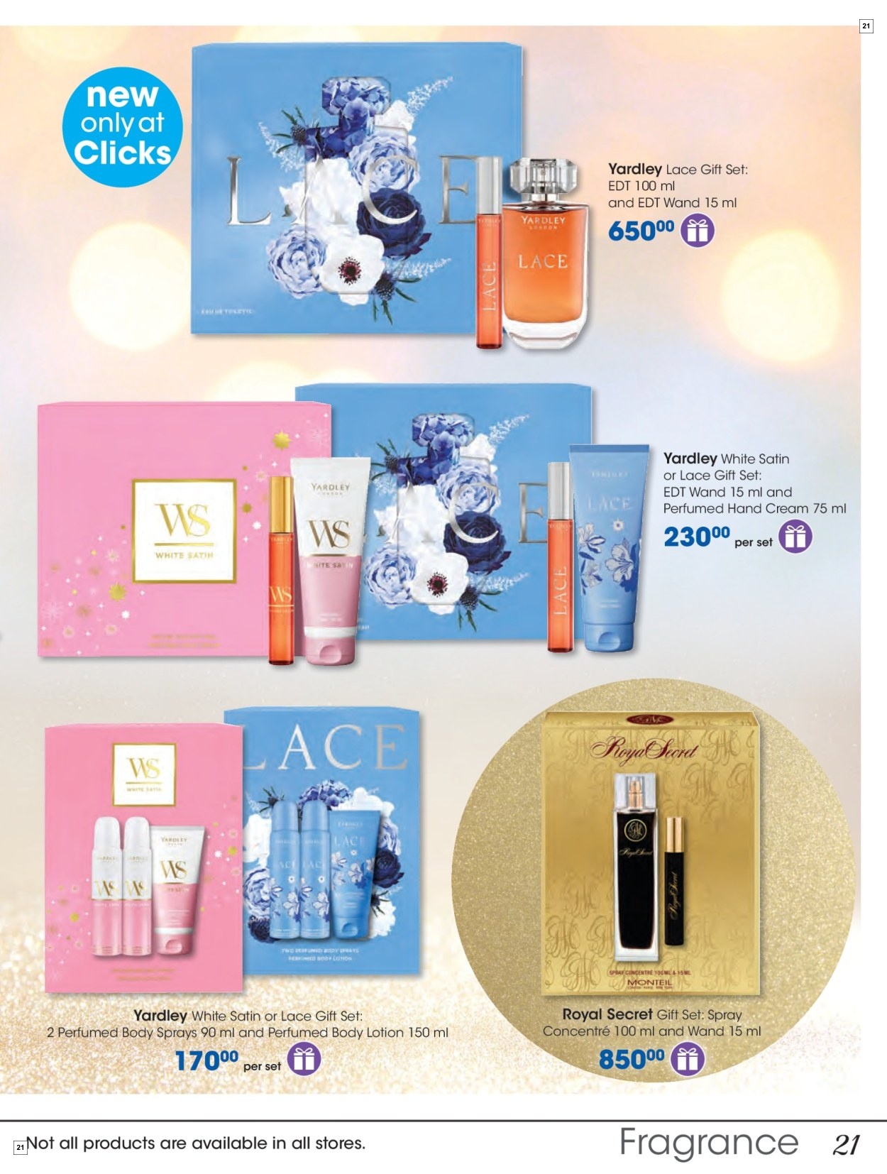 Clicks Specials 29 Oct - 24 Dec - Page 21