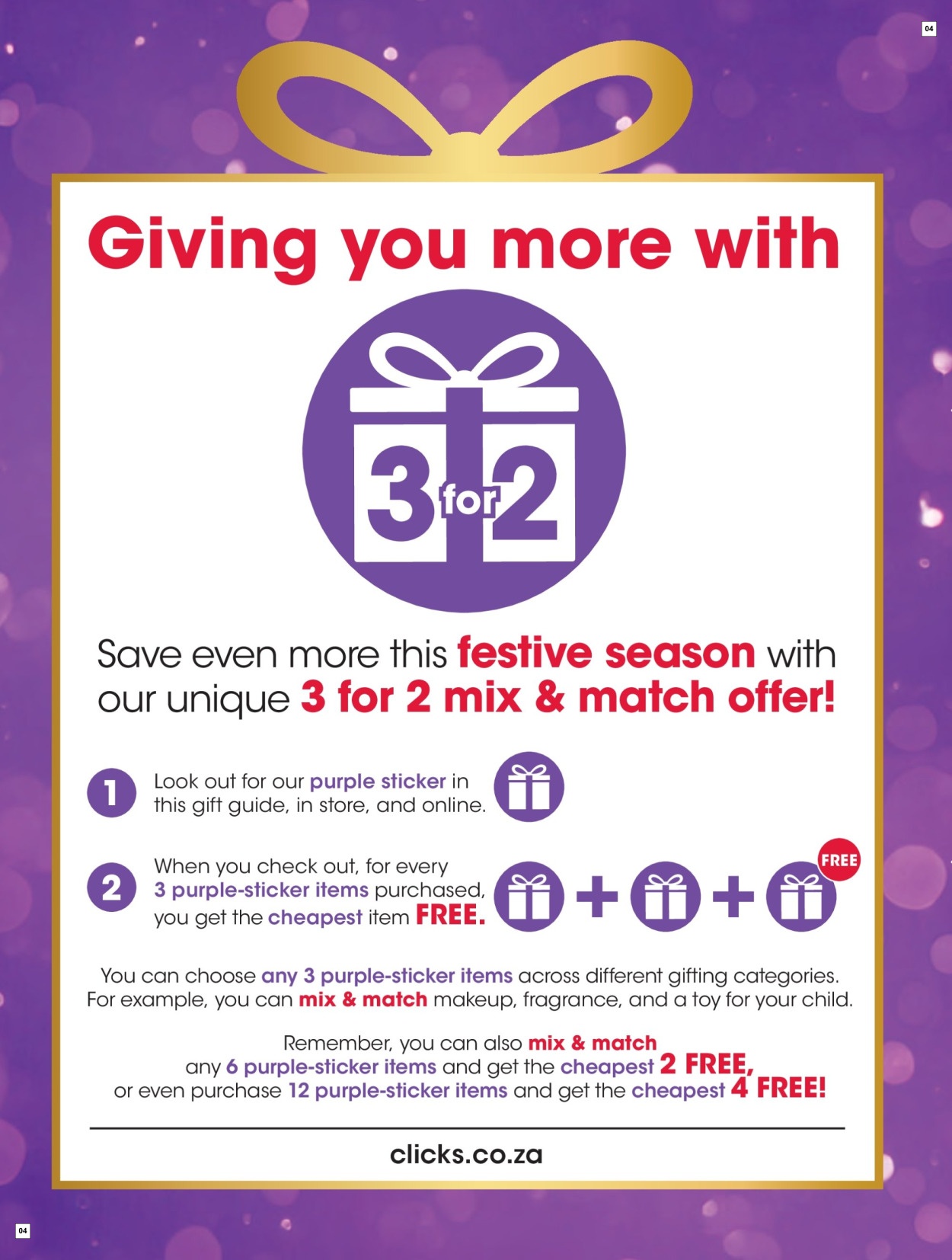 Clicks Specials 29 Oct - 24 Dec - Page 4