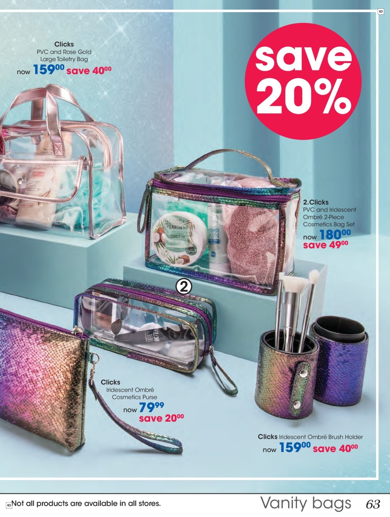 Clicks Specials 29 Oct - 24 Dec - Page 63