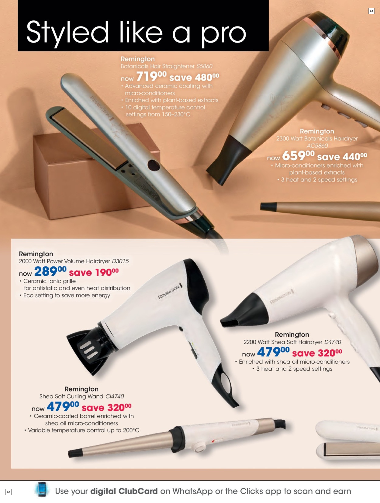 Clicks Specials 29 Oct - 24 Dec - Page 68