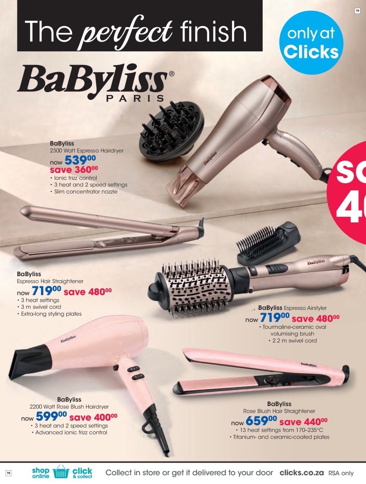 Clicks Specials 29 Oct - 24 Dec - Page 70