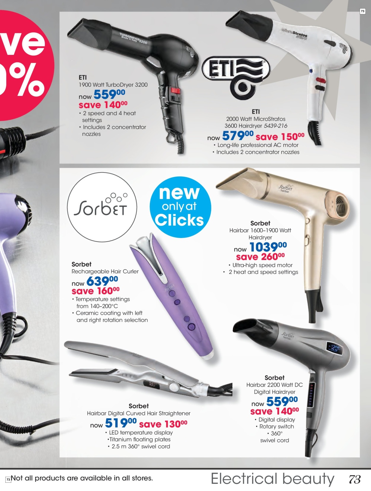 Clicks Specials 29 Oct - 24 Dec - Page 73