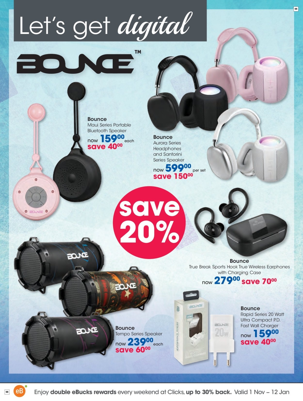 Clicks Specials 29 Oct - 24 Dec - Page 98