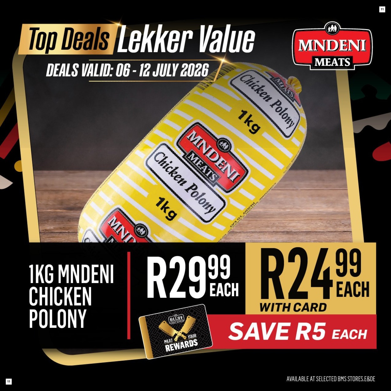 Mndeni Meats Specials 06 Jul - 12 Jul - Page 11