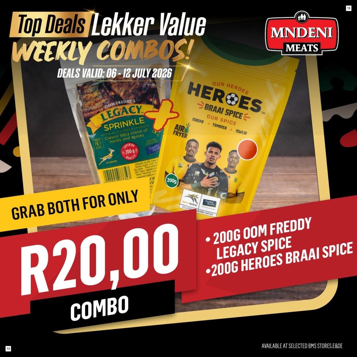 Mndeni Meats Specials 06 Jul - 12 Jul - Page 13