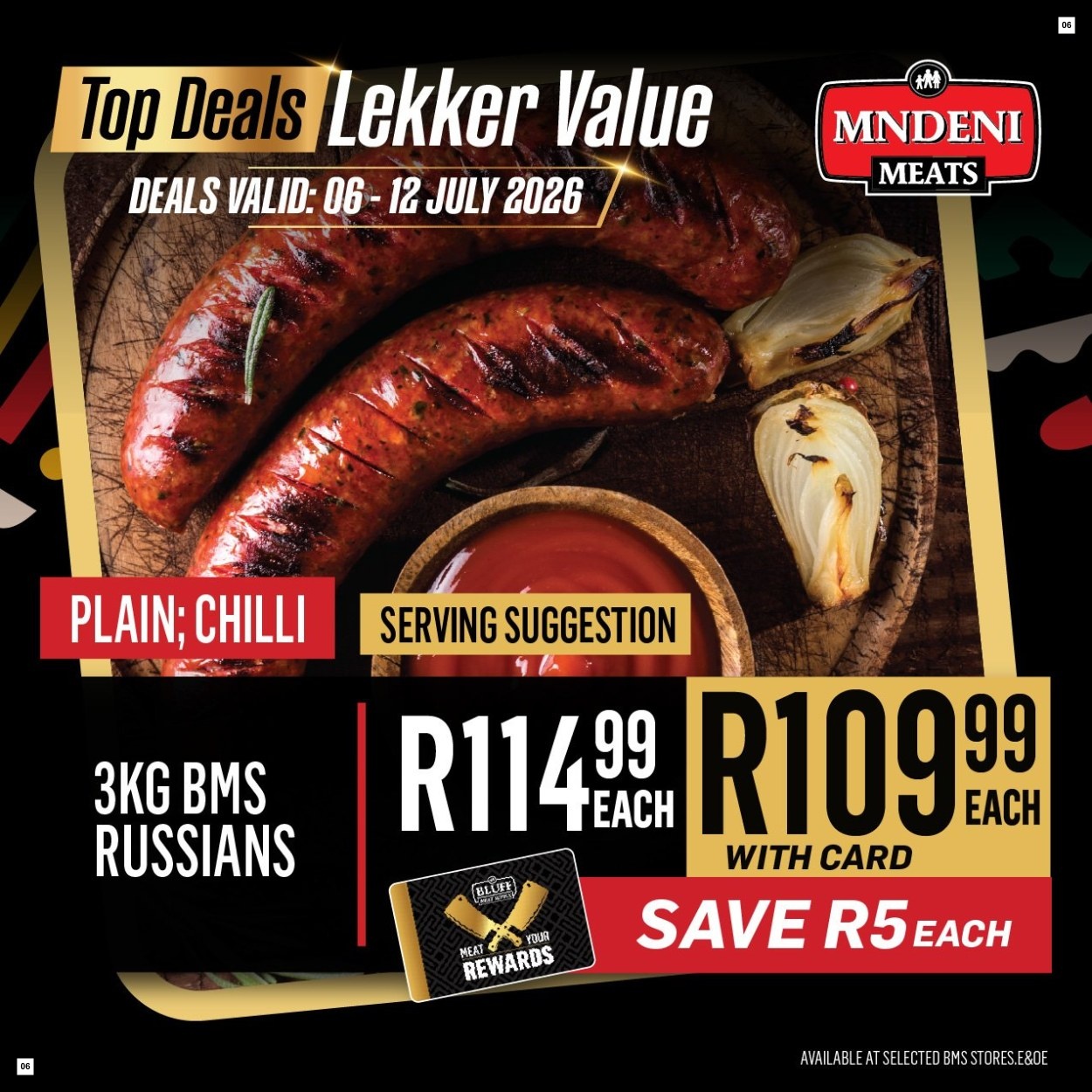 Mndeni Meats Specials 06 Jul - 12 Jul - Page 6