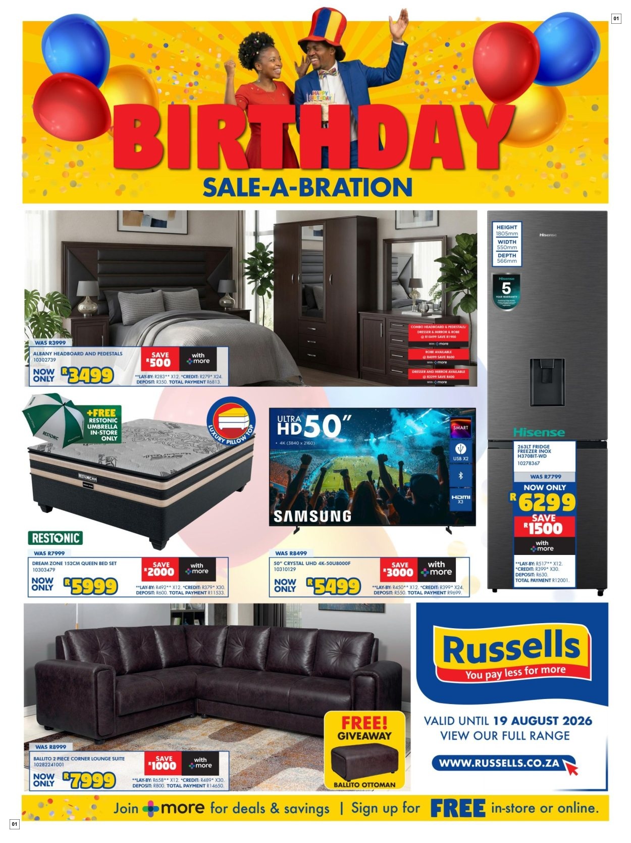 Russells Latest Catalogue